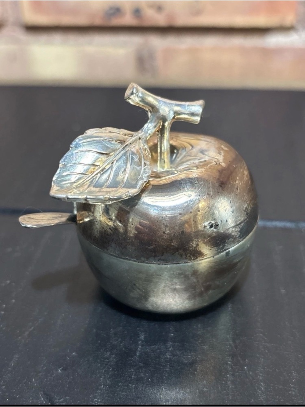 Vintage Silver Plated Preserve / Jam Pot sugar bowl and spoon